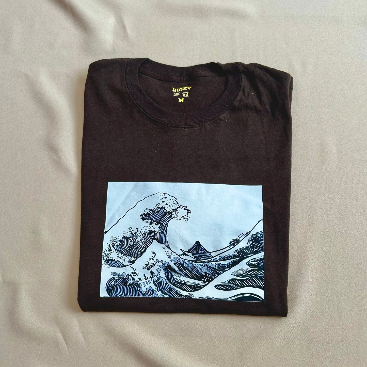 Playera: kanagawa