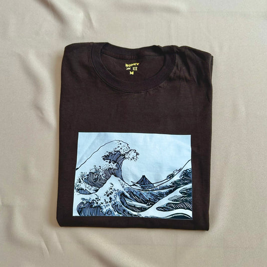 Playera: kanagawa